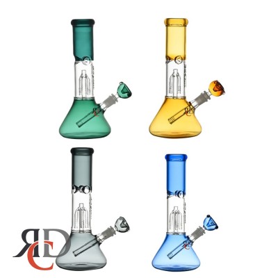 WATER PIPE BEAKER WITH 4 ARM TREE PERC WP2609